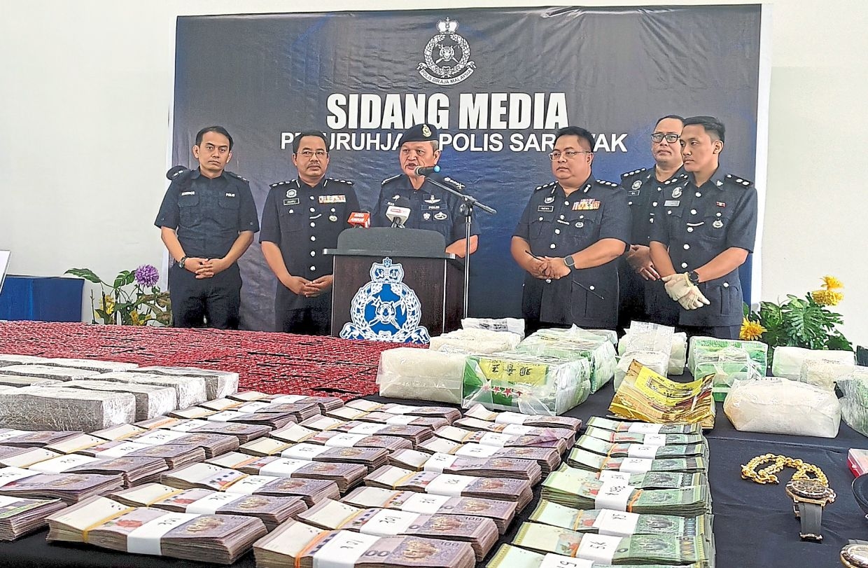 Major Sarawak-based drug syndicate busted