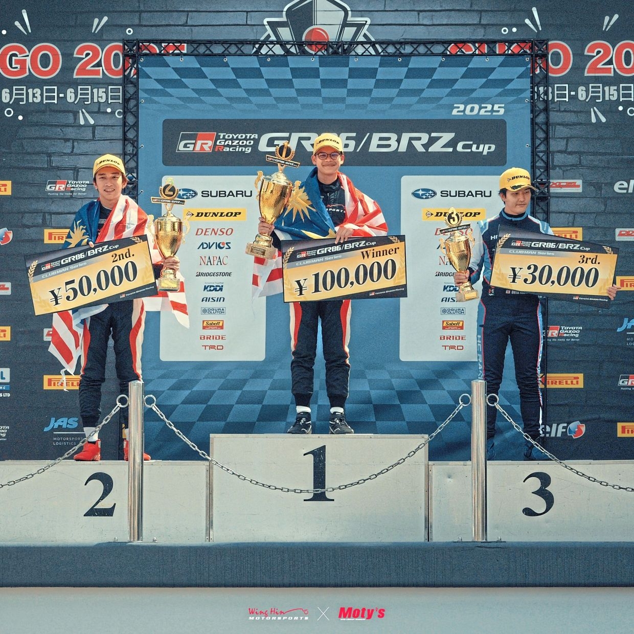 Naquib and Amer keep rising with 1-2 finish for Wing Hin