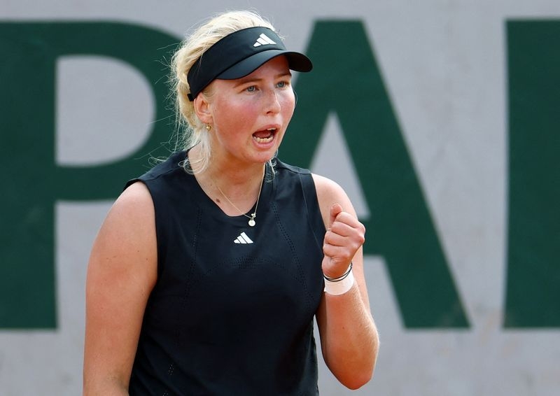 Tennis-Tauson through in Nottingham, Danilovic defeated in first round