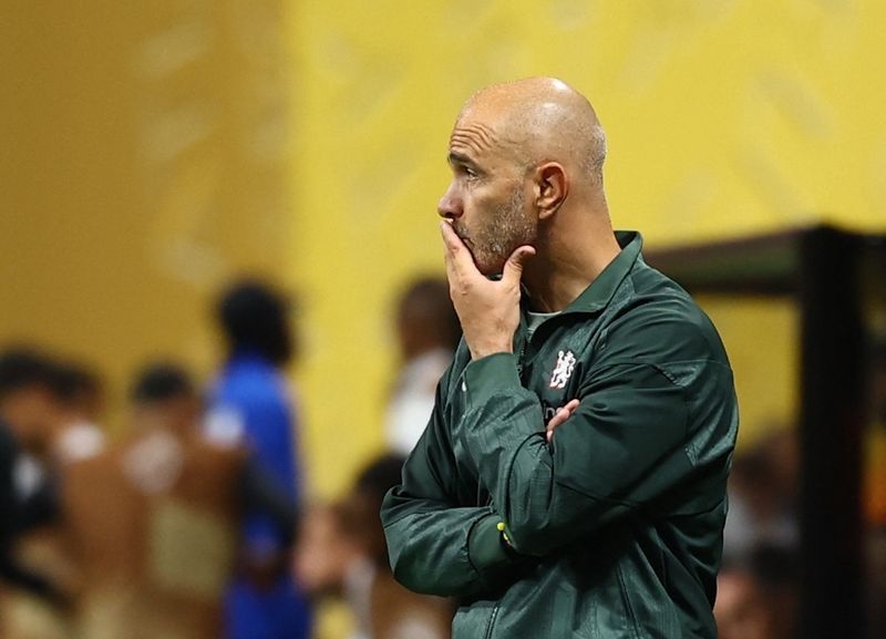 Soccer-Atmosphere for Chelsea's Club World Cup opener a bit strange, says Maresca