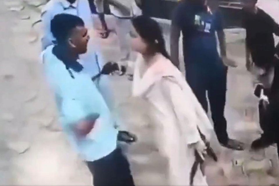 Woman in India pulls a gun on petrol station worker during argument, video of incident goes viral