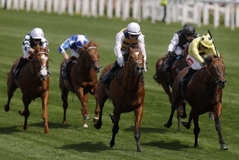 Horse racing-Docklands wins dramatic opening race at sunny Royal Ascot