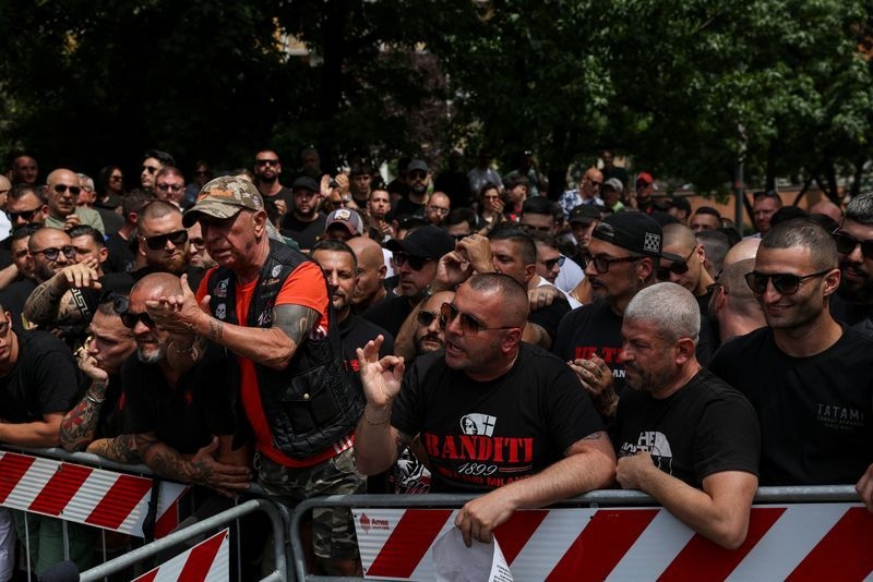 Soccer-Italian judge sentences AC Milan, Inter ultras in case linked to mafia infiltration
