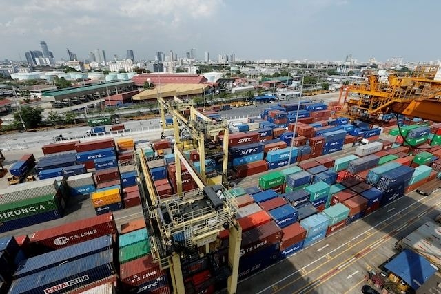 Thai exports soar most in three years as tariff talks begin