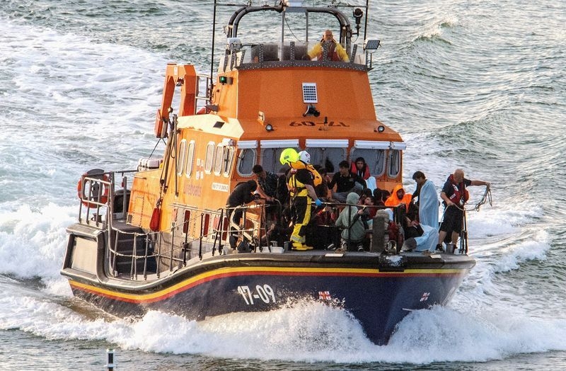 France aims to intercept UK-bound migrant boats offshore as Channel crossings surge