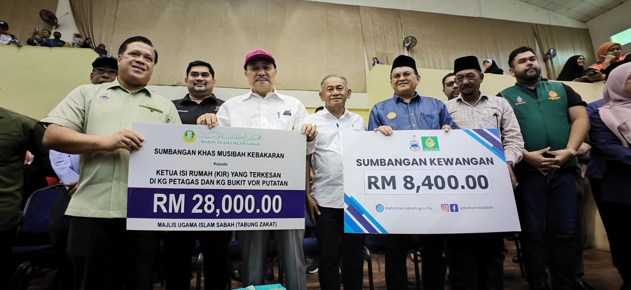 Govt to rebuild homes for Petagas and Bukit Vor fire victims