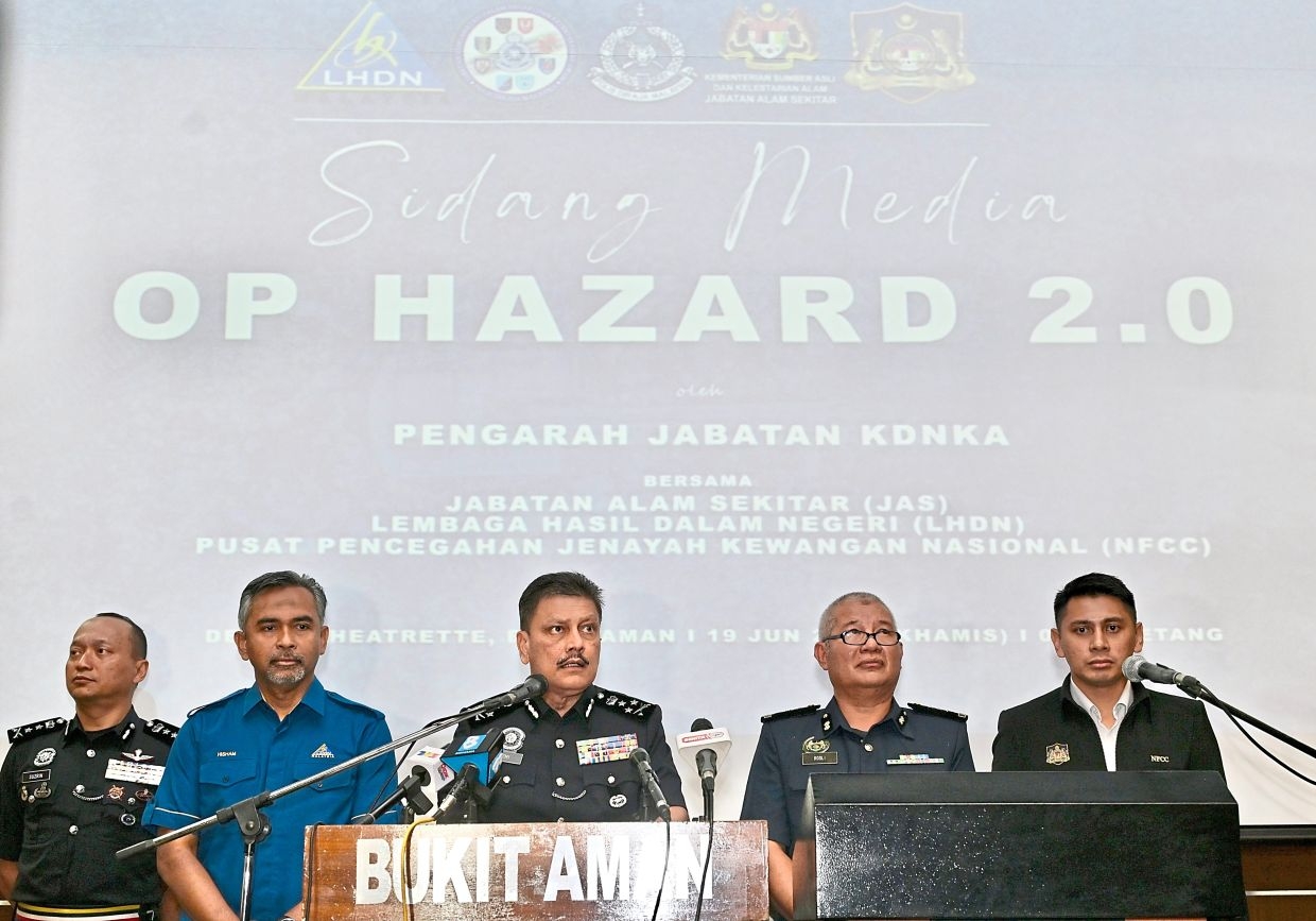 RM500mil worth of illegal e-waste seized