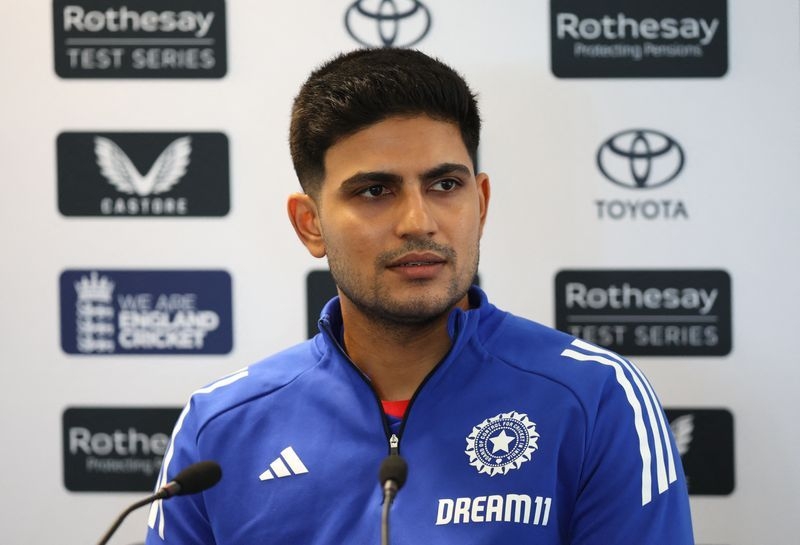 Cricket-India's Gill keen to focus on batting not captaincy pressure ahead of England series
