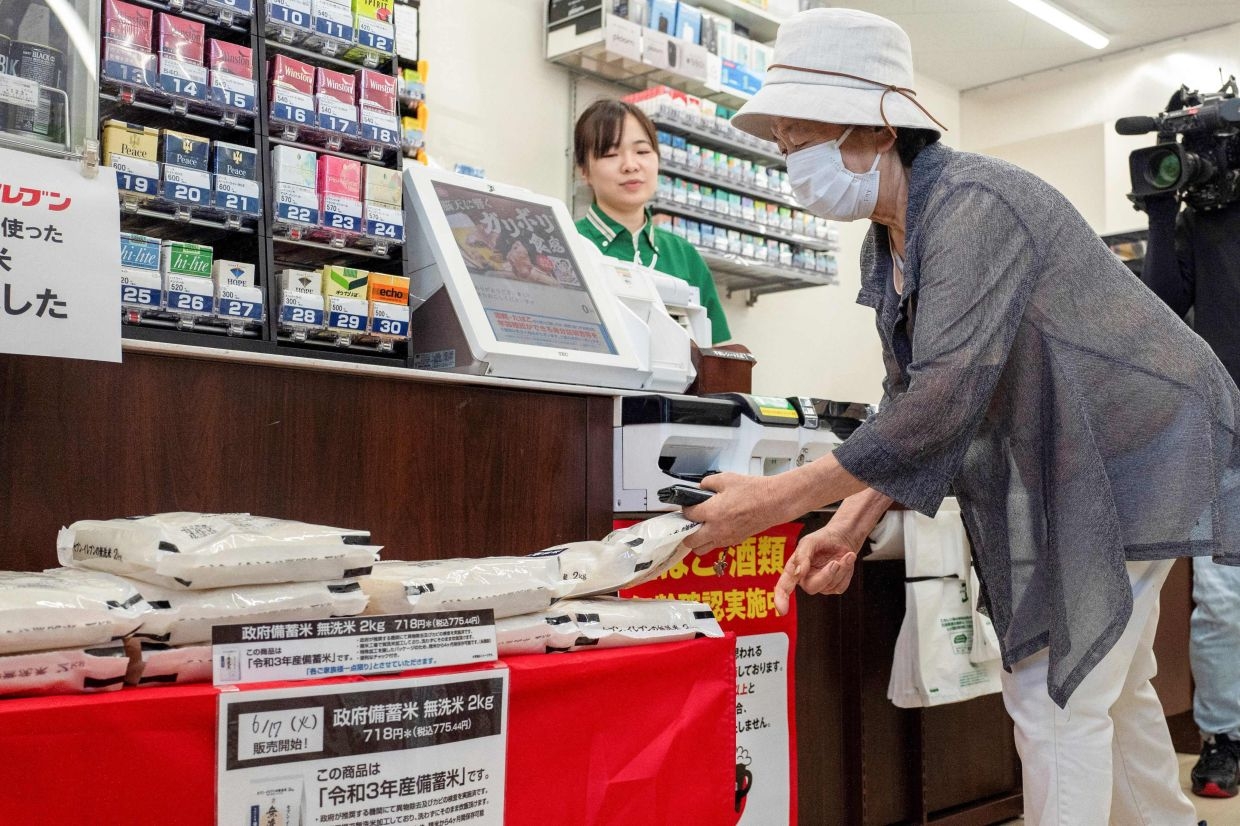 Rice prices double in Japan as inflation accelerates