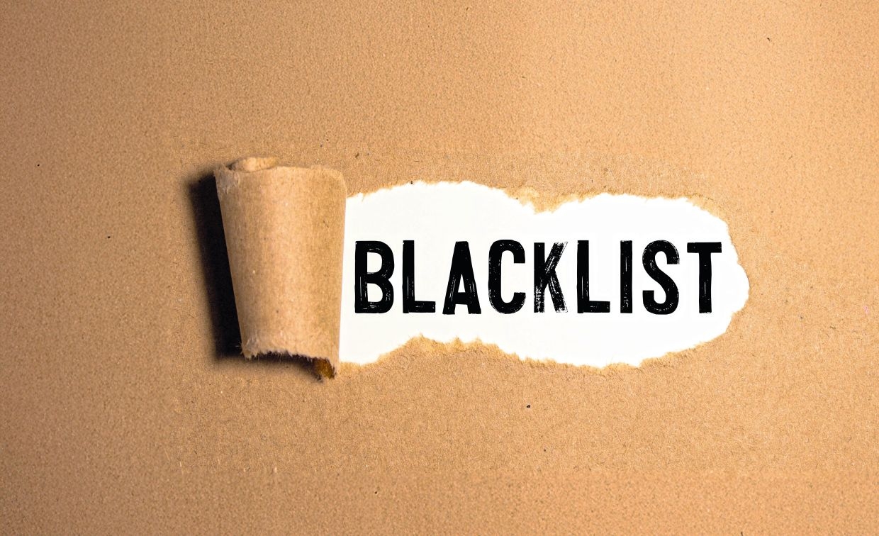 Blacklisting is not a cure