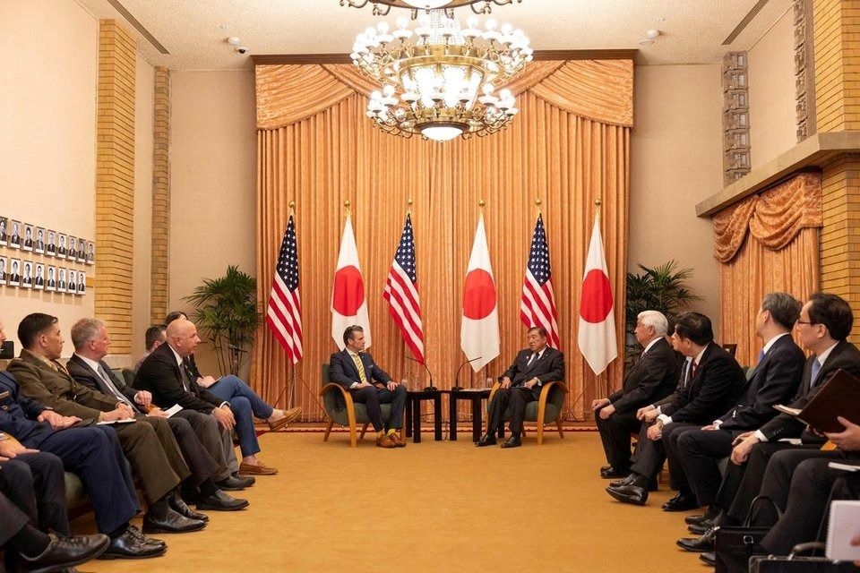 Japan scraps US meeting after Washington demands more defence spending