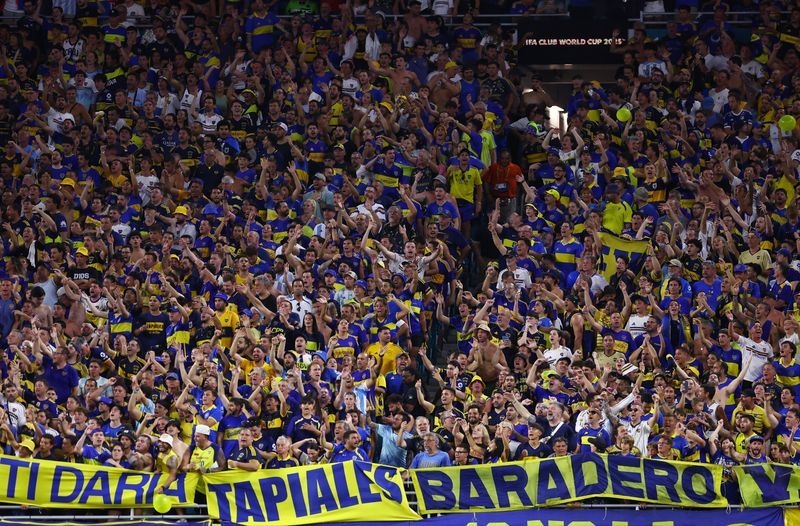 Soccer-Boca Juniors fans deliver the loudest, most passionate support at Club World Cup