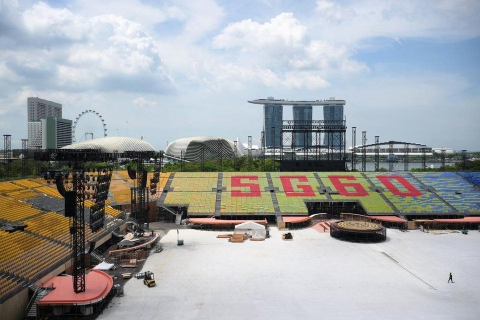 Man dies after collapsing at Singapore's National Day Parade rehearsal