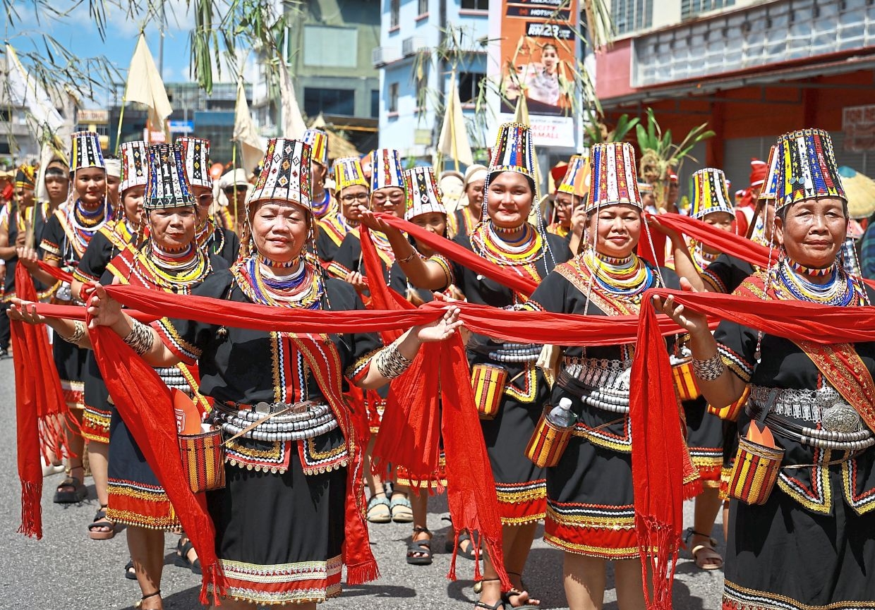 Gawai parade highlights diverse heritage in Sarawak