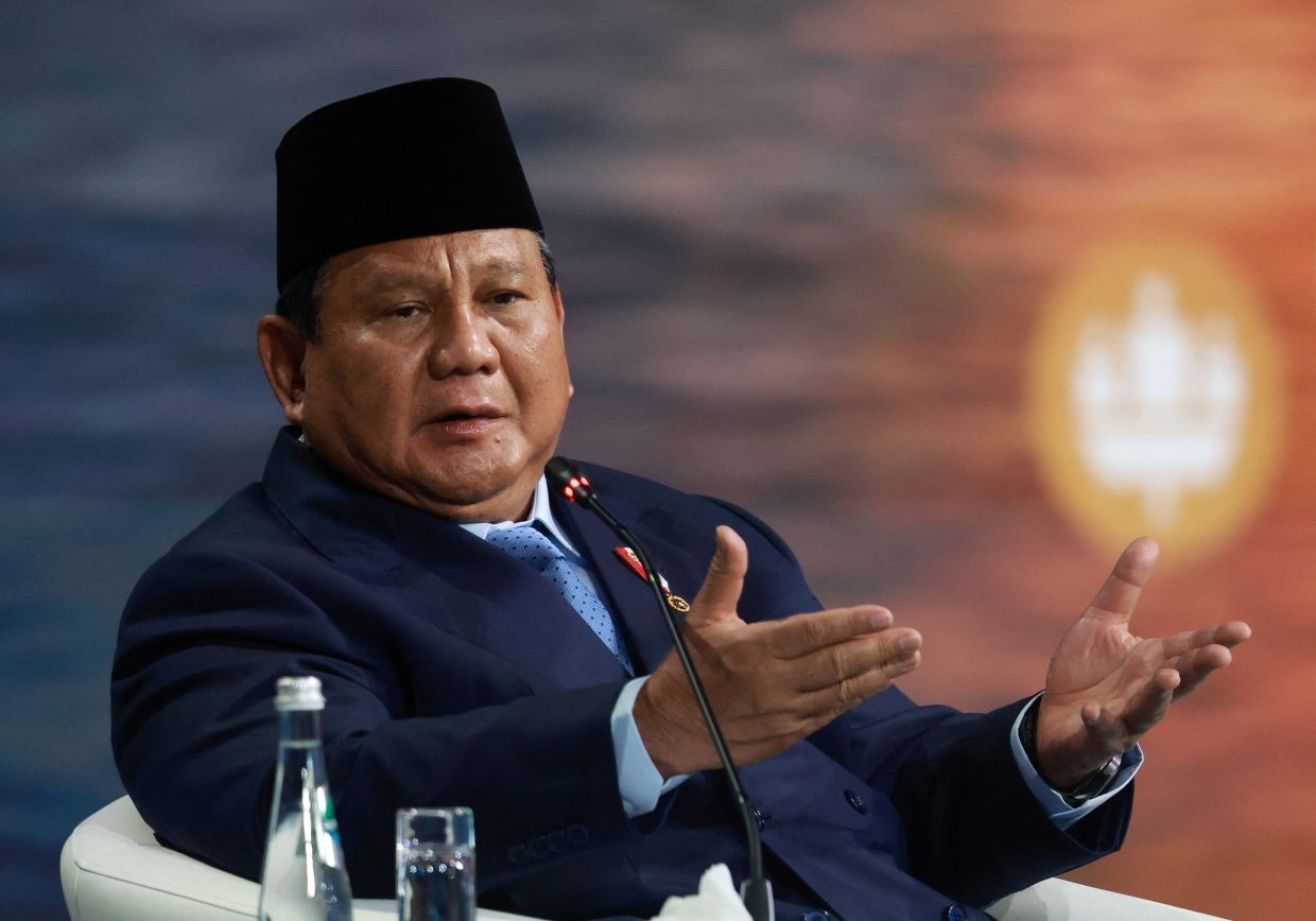 Indonesia's Prabowo says he wants more Russian involvement in his country's economy