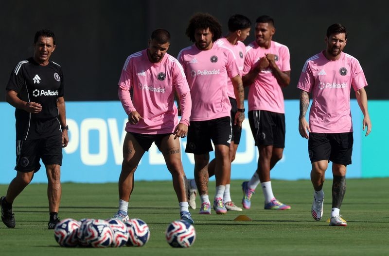 Soccer-On brink of making history, Inter Miami to go all in against Palmeiras