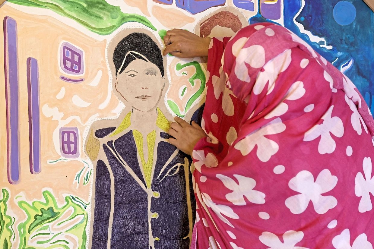 Embroidery project changes the lives of women in a Moroccan fishing village