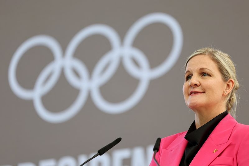 Olympics-Coventry receives golden key as new IOC President