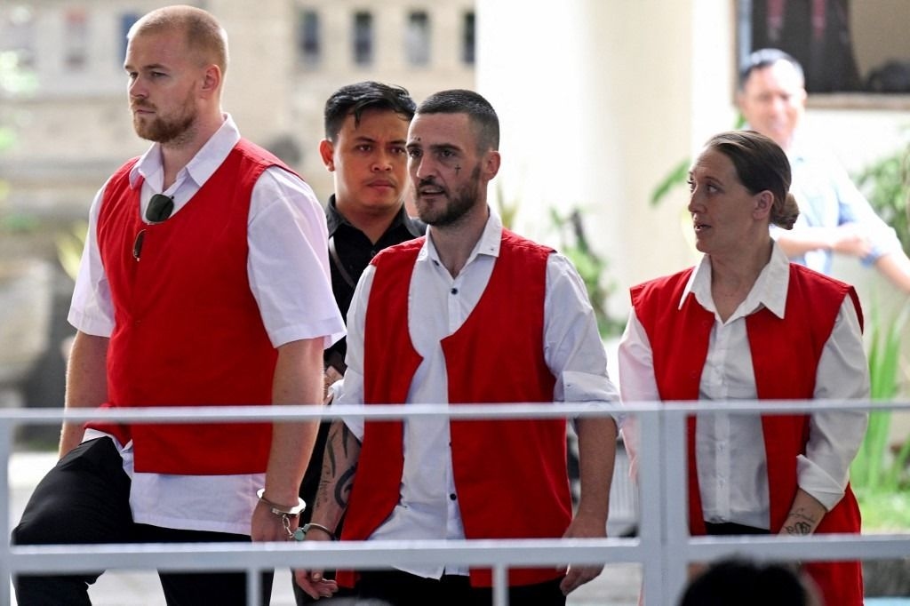 Three Brits face one year in prison over Bali drug charges