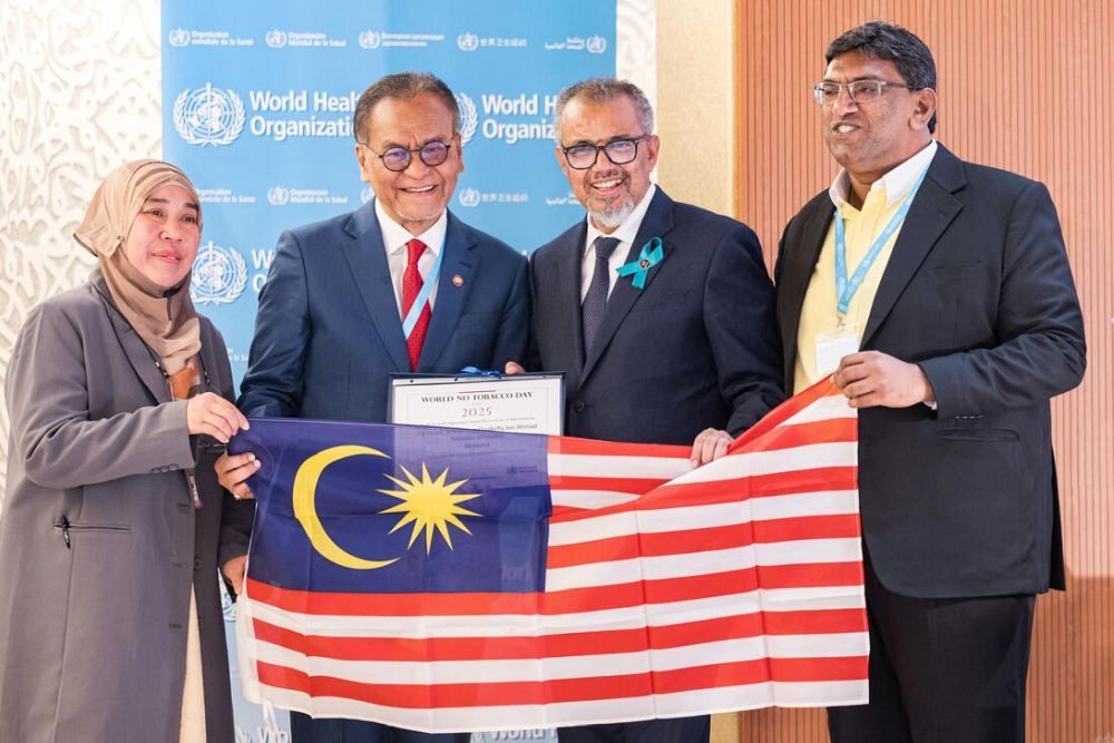 WHO: Malaysia deserves award for tobacco control efforts