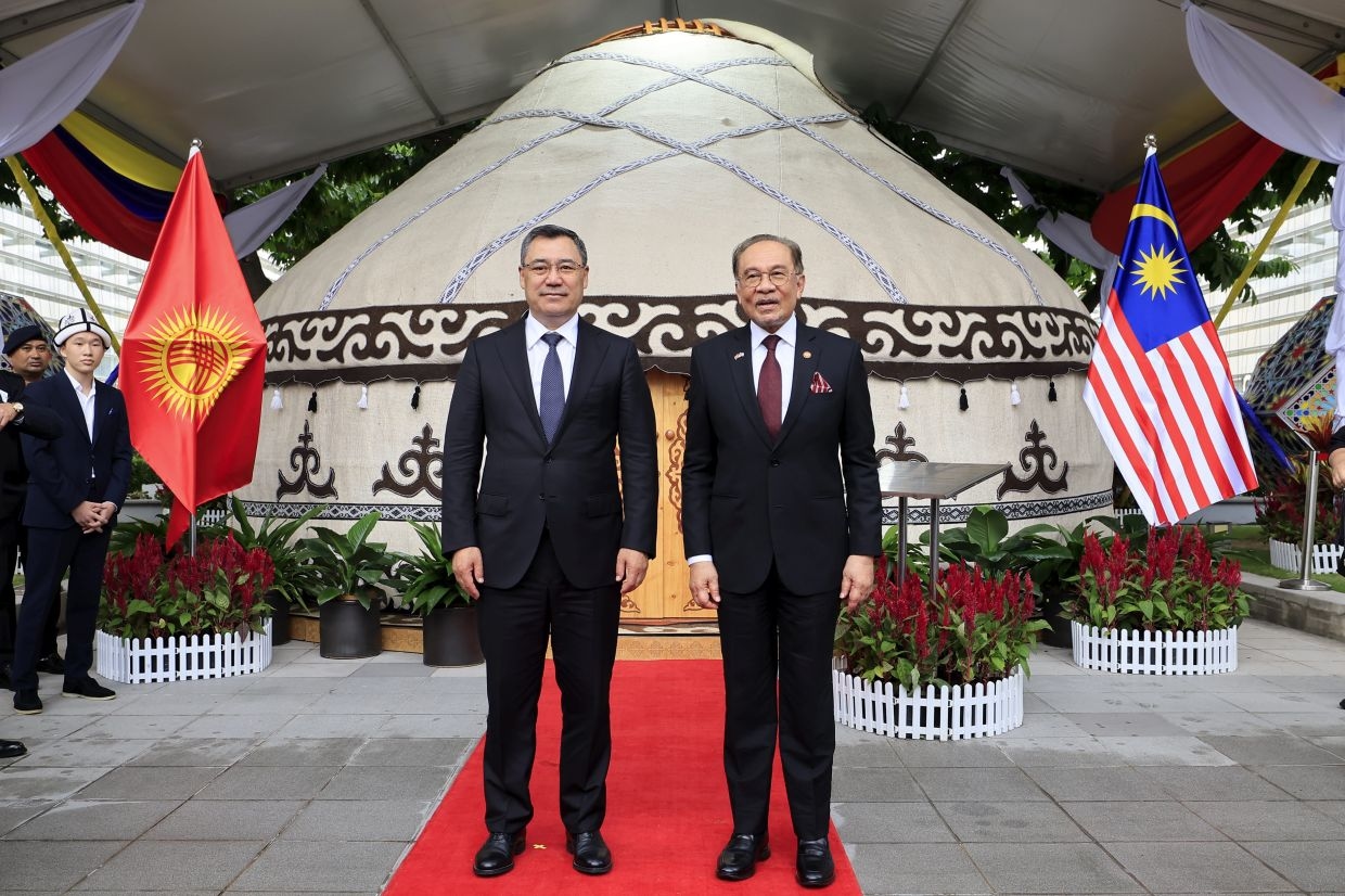 PM Anwar hosts luncheon in honour of visiting Kyrgyz President Sadyr Zhaparov