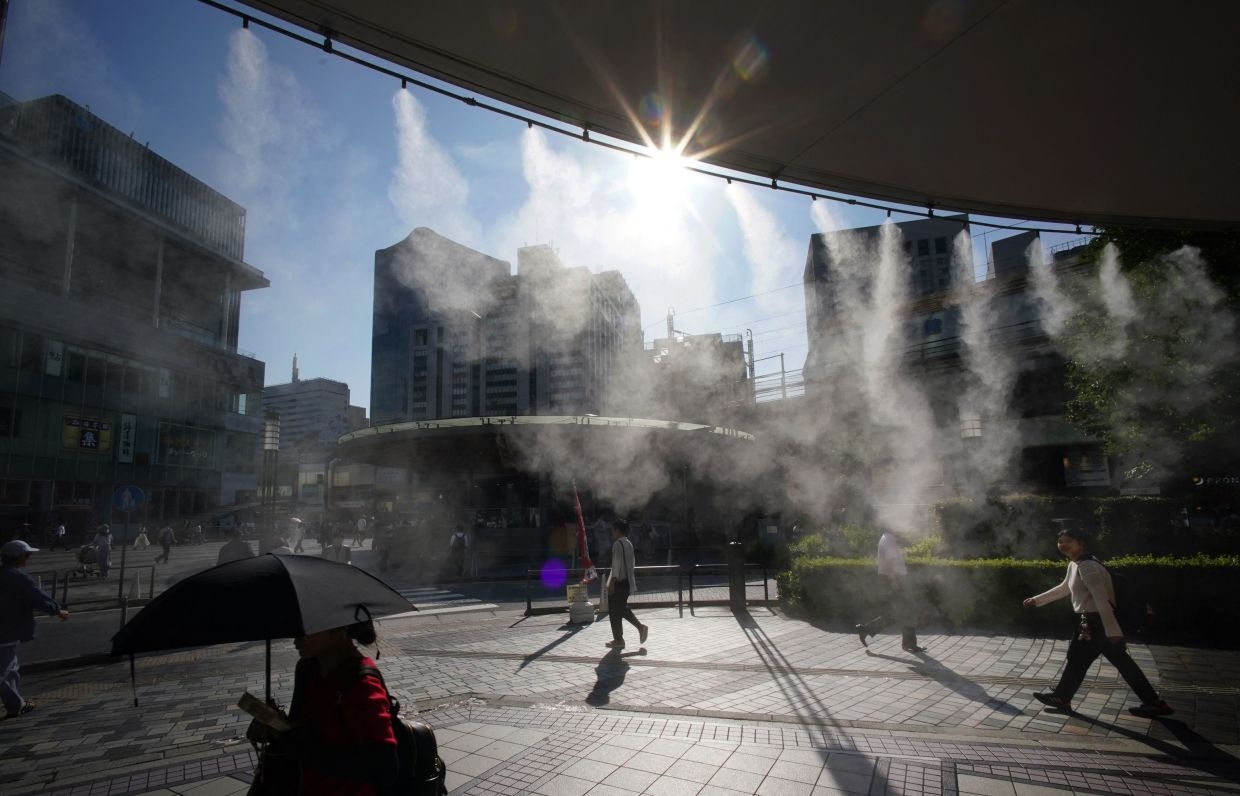 Japan's heat wave may last for weeks in boost to energy demand