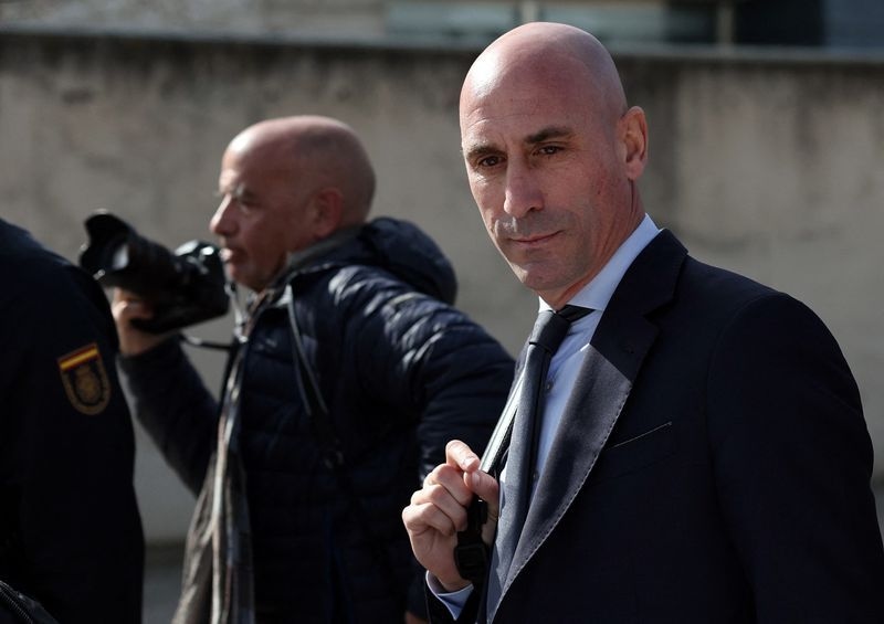 Spain's High Court upholds conviction of ex-soccer chief Rubiales' in kiss case