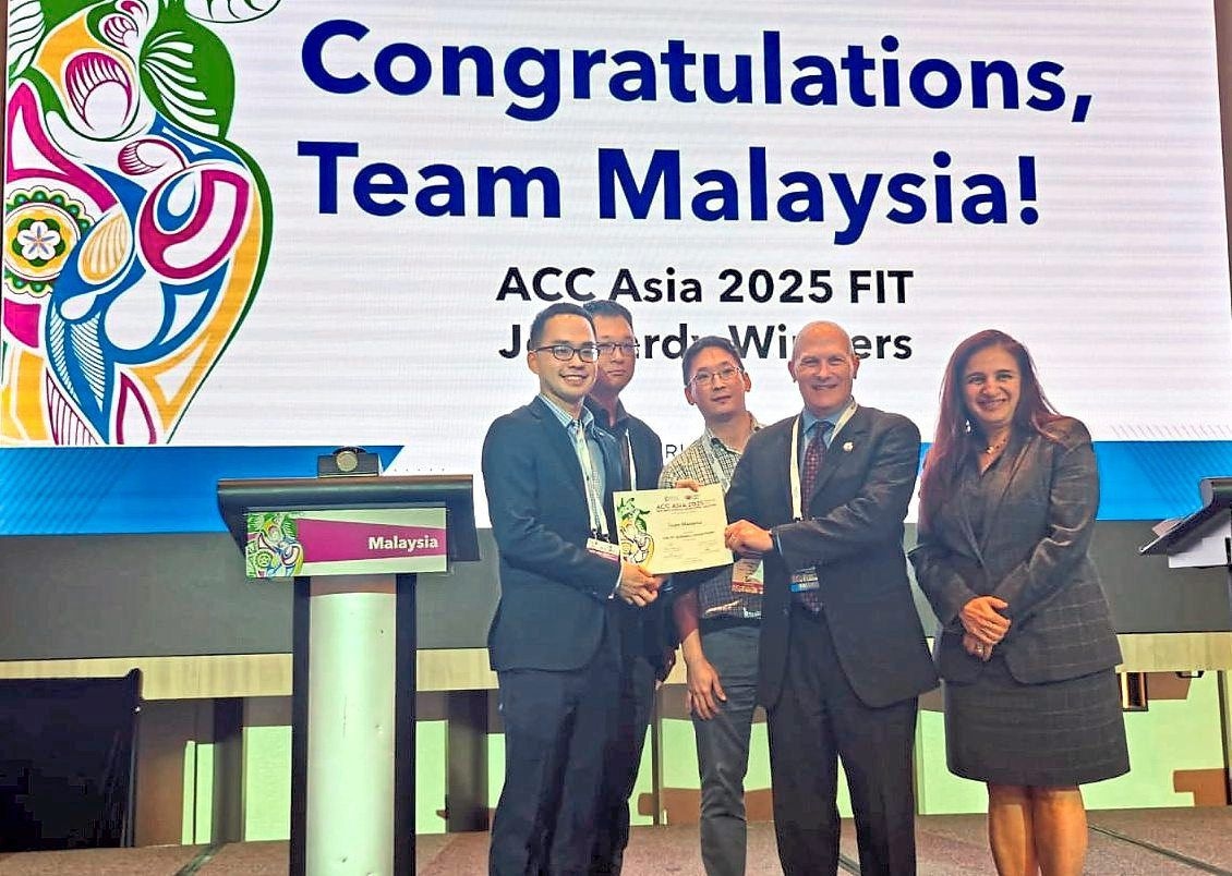 Trainee cardiologists win international competition, a first for Malaysia