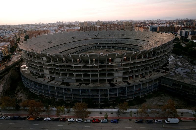 Valencia CF secures $377 million financing for Nou Mestalla stadium
