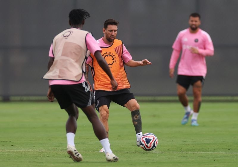 Soccer-Past meets present as PSG face Messi's Inter Miami at Club World Cup