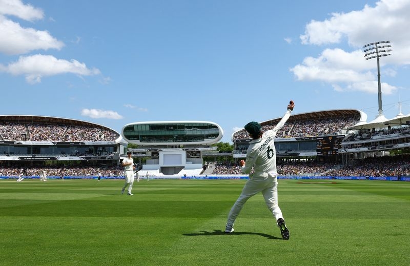 Cricket-Captain Cummins backs youngster Konstas as Australia cruise to West Indies win