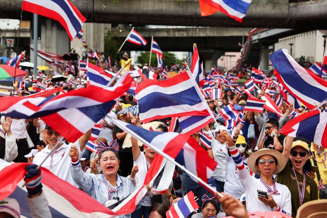 Thai PM Paetongtarn faces more heat as thousands of protesters on Saturday demand her resignation over disastrous phone call