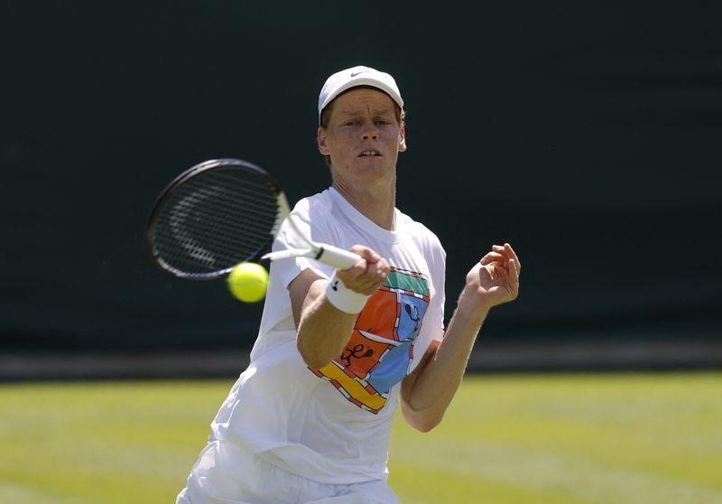 Tennis-Sinner plays down split with trainer and physio ahead of Wimbledon