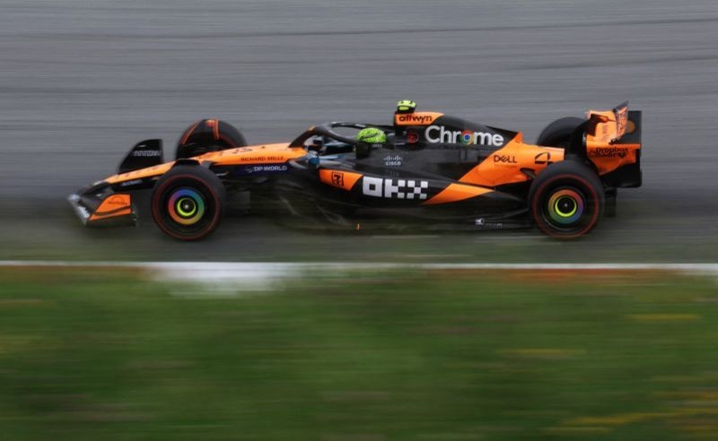 Motor racing-Stella proud of Norris after 'best qualifying of the year'