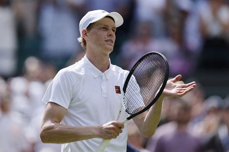 Tennis-Sinner enjoys 'beautiful' month in wake of crushing French Open final loss