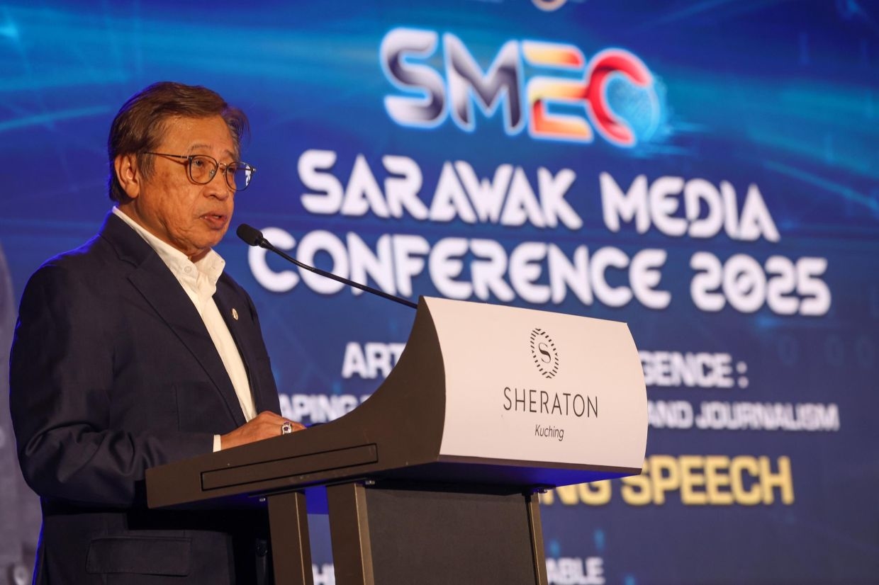 AI tech should empower, not replace journalists, say Abang Johari