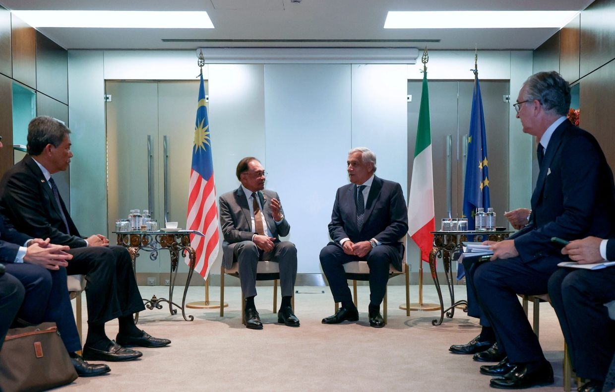 PM Anwar meets with Italian industry leaders on his second day in Europe