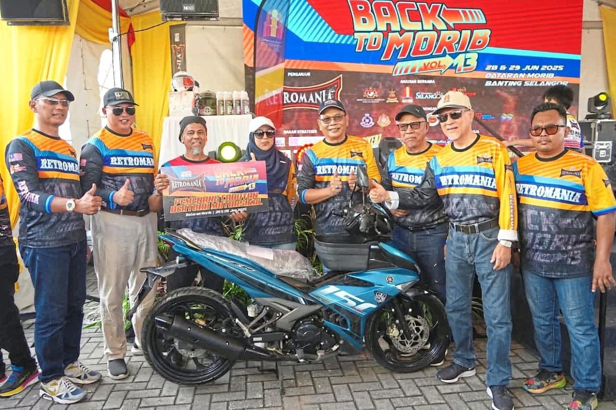 Pantai Morib turns into bike lovers' paradise