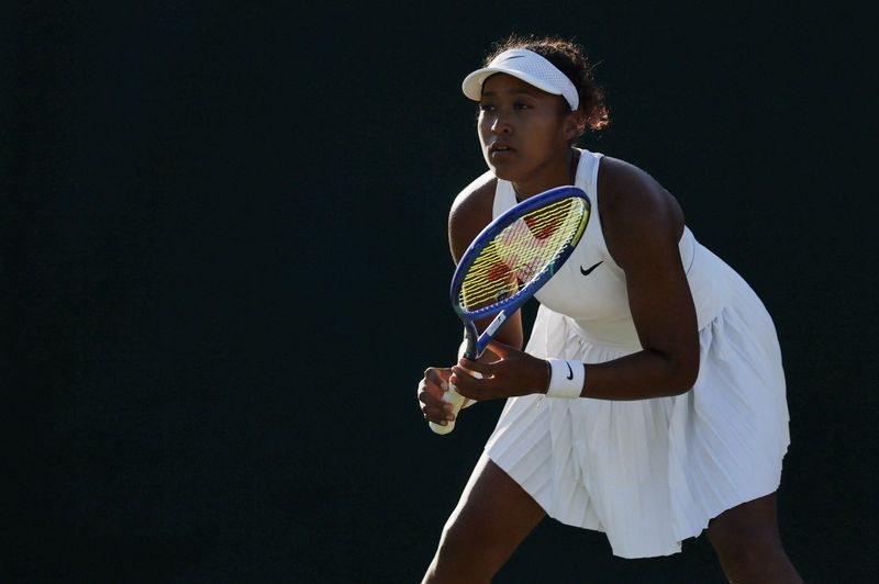 Tennis-Osaka ready to spread her grasscourt wings after being paralysed by fear