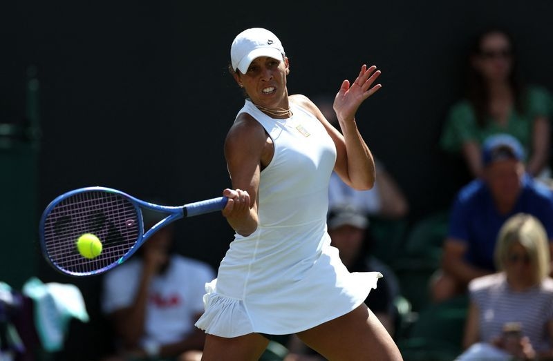 Tennis-Australian Open champion Keys latest seed to tumble out of Wimbledon