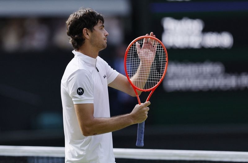 Tennis-Fritz fireworks end Davidovich Fokina fightback and seal last-16 spot