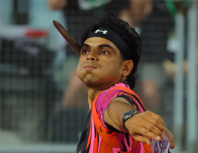 Athletics-India's javelin hero Chopra leverages star power as crowds flock to self-titled event