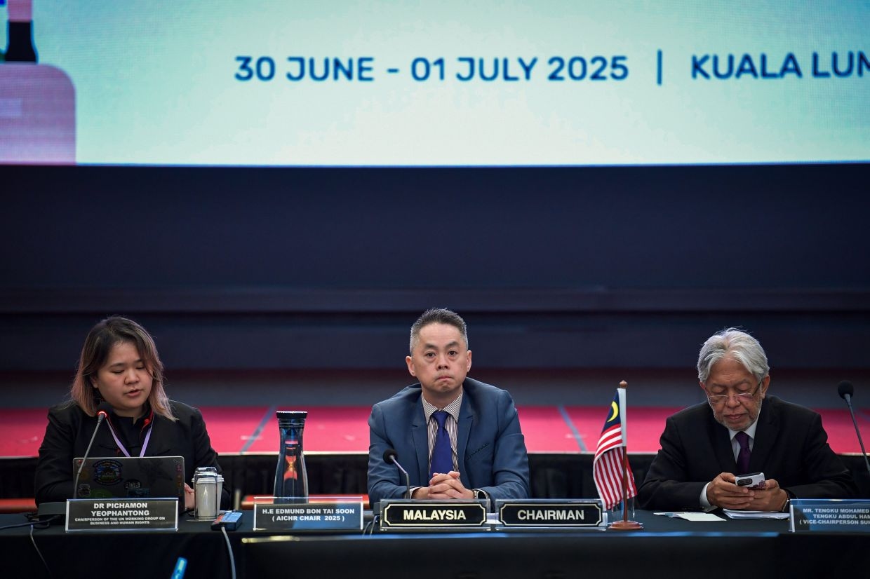 AICHR aims for historic adoption of two human rights declarations under Malaysia's leadership