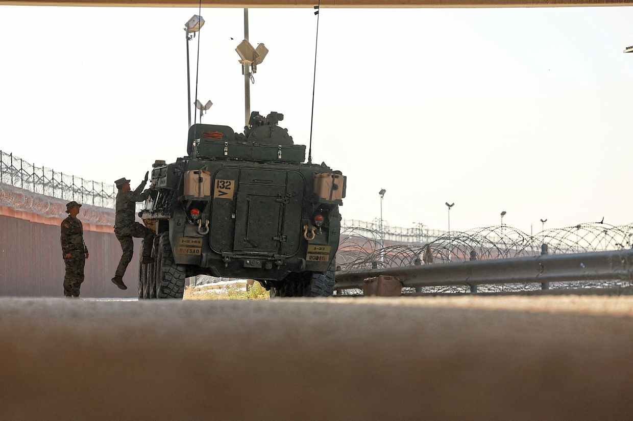 Inside Trump's border military zone