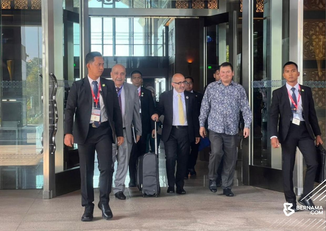 Palestine's Estephan Salameh arrives in Kuala Lumpur for CEAPAD IV