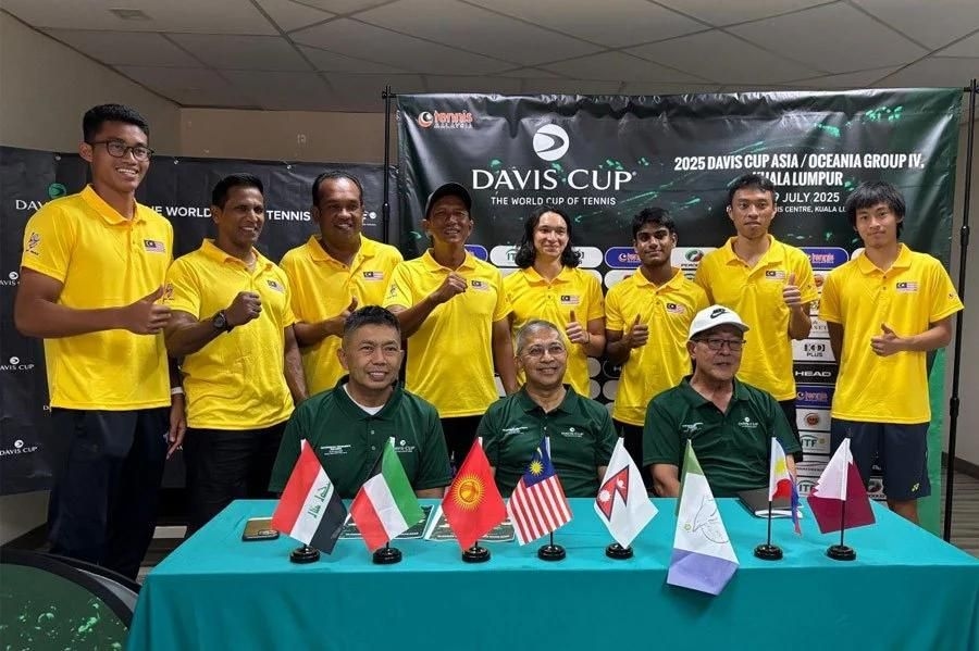 Malaysia ready to go all out at Davis Cup