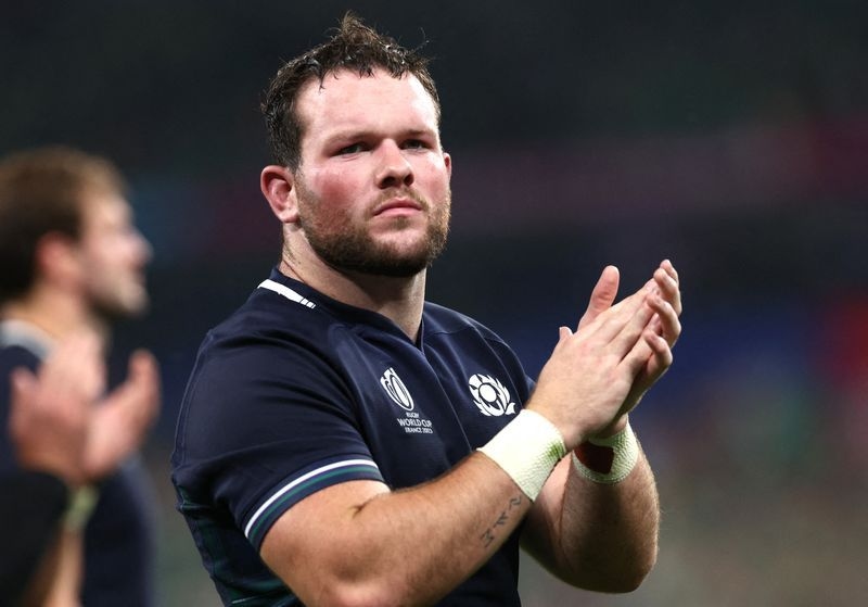 Rugby-Farrell calls up Scotland trio into Lions squad
