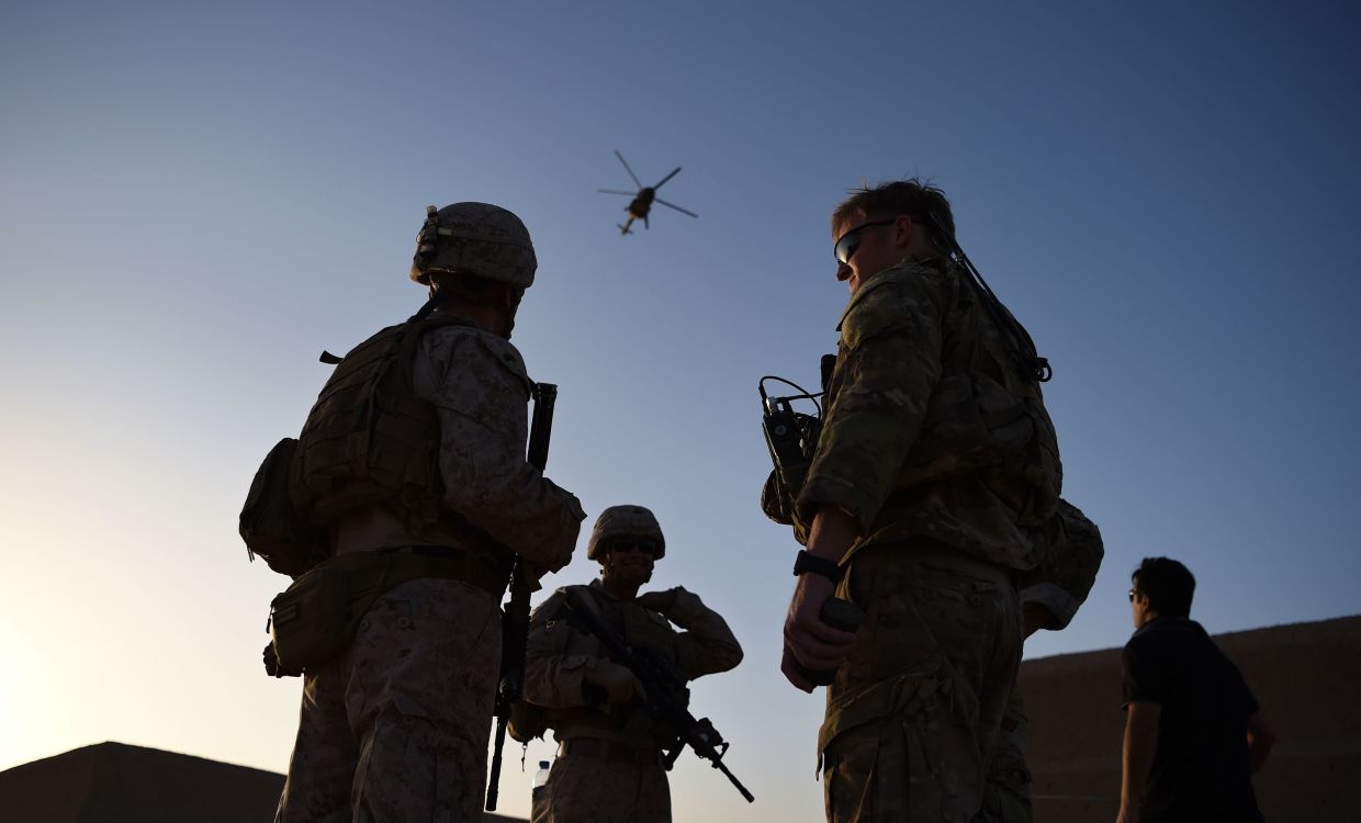 Huge weaponry discovered, 58 detained in Afghanistan's Helmand province