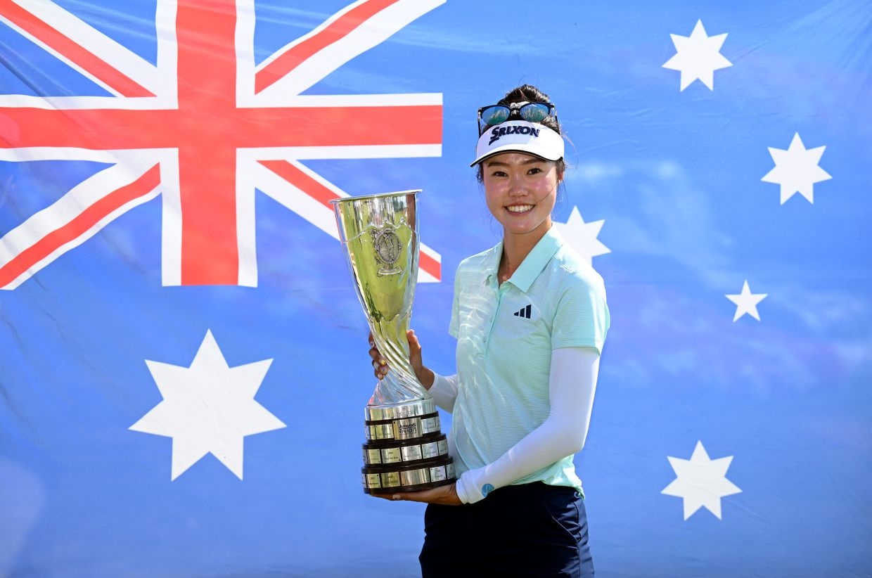 Australian Grace Kim wins maiden Major title at The Amundi Evian Championship in playoff over Thailand's Jeeno Thitikul