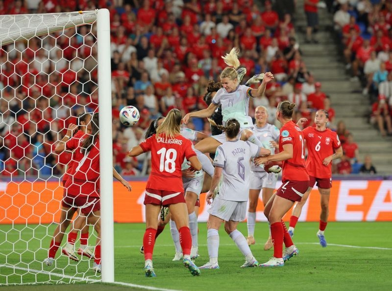 Soccer-Norway's Hegerberg seeks to inspire as Euros enter knockout phase